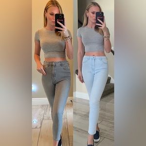 Bundle of 2 , size 6 Zara and H&M jeans